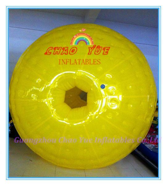 Entertainment backyard Inflatable zorbing ball , Outdoor Inflate Roller Ball for