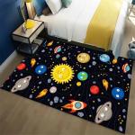 Crystal Velvet Kindergarten Children Playroom Rug Parking Lot Mat Crawling
