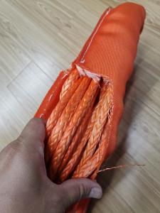 Quality high durability Dyneema Round Lifting Slings WLL 50t En1492-2 Standard wholesale