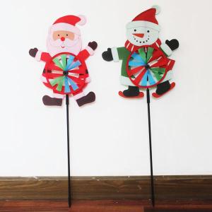 Quality Christmas Windmill Santa and Snowman wholesale
