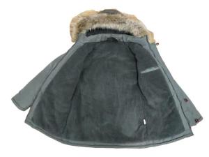 Quality Mens Puffer Coat With Fur Hood Mens Knee Length Puffer Coat wholesale