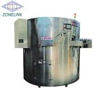 Round Bottle Unscrambler Machine With Rotary Feeding Turntable Table