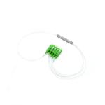 Single Mode 1x4 PLC Fiber Optic Splitter With SC APC Connector