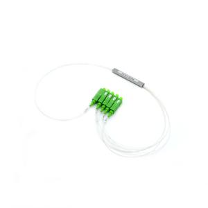 Quality Single Mode 1x4 PLC Fiber Optic Splitter With SC APC Connector wholesale