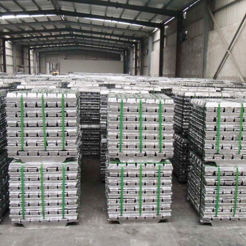 Q195 99.9% Zinc Alloy Ingots Cold Rolled Customized Zinc Metal Ingot