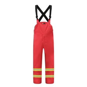 Quality Mining Rain Proof Workwear 50mm FR Tape Reflective Bib Overalls wholesale