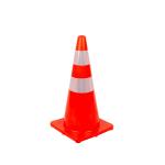 70cm Flexible All Orange Traffic Safety Cone Construction Safety Warning Cone