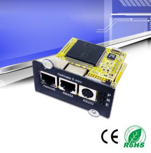 Quality SNMP Ups Network Management Card , SNMP Card For Ups Built - In WEB Server wholesale