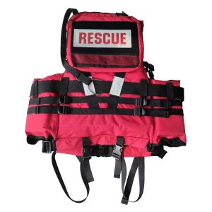 Quality Red EPE Foam Water Rescue Life Vest , Waterproof Type V Rescue PFD wholesale