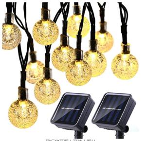 China IP65 1.2V 20ft 30LEDs Solar Garden Bulb String Lights on sale