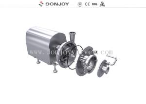 Sanitary SS316l Self Priming Centrifugal Pumps For CIP Process