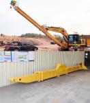 Mining Dredging Telescopic Arm Adjustable Length Excavator Boom