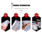 Customized Logo Biodegradable Plastic Zipper Bag for Jewelry Packaging and
