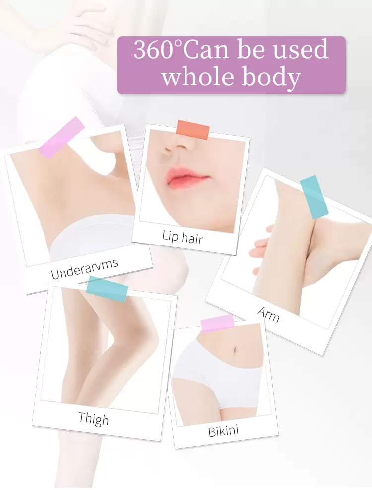 Portable Painless 808nm Diode Laser Hair Machine And Skin Rejuvenation Device