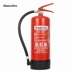 Quality Portable BSI 6KG Dry Powder Fire Extinguisher With 40% ABC Powder wholesale