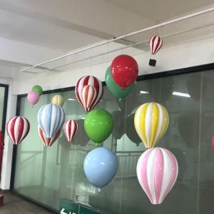 Quality Electroplated Fiberglass Hot Air Balloon For Entertainment Venue wholesale