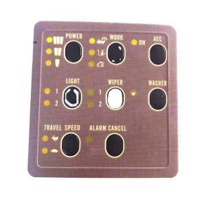 Quality After Service Online support High Guarantee CAT E312 E320 Excavator Monitor Display Panel Surface Sticker wholesale