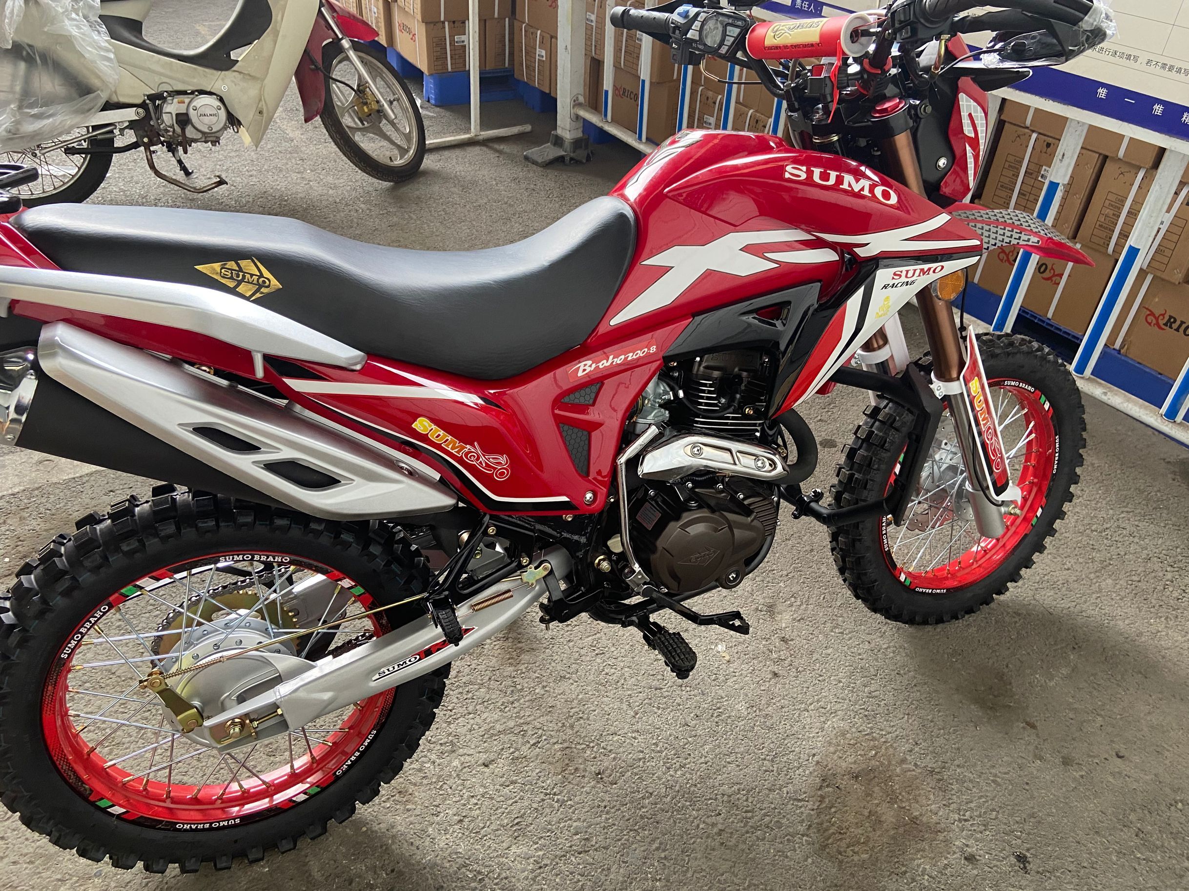 CG250 Engine 200cc Enduro Motorcycle Dual Sport Off Road Motorcycles Fast Speed