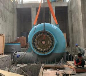 Quality 50HZ Stainless Steel Francis Hydro Turbine Carbon Steel Q345 Spiral Case wholesale