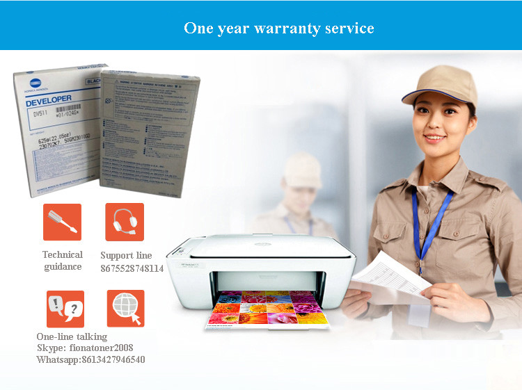 Developer DV511 Black Toner Cartridge Compatible Bizhub 360, 420, 500, 361, 421, 501