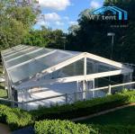 Modular Outdoor Wedding Tent / White Fabric Wedding Canopy 3m Height