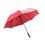 7 Red Panels custom Promotional Umbrellas , Personalized Golf Umbrellas