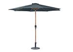 Steel Polyester Outdoor Sun Parasol , Large Waterproof Garden Umbrellas