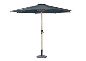 Quality Steel Polyester Outdoor Sun Parasol , Large Waterproof Garden Umbrellas wholesale