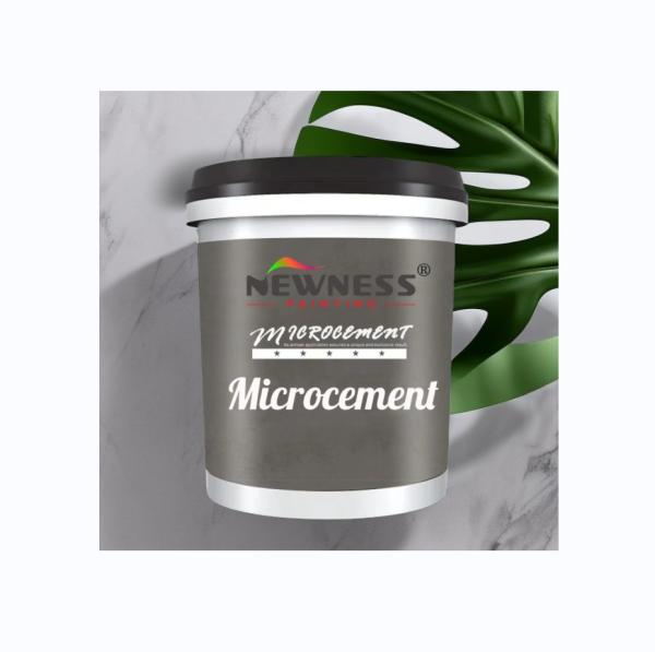 Industrial Style Liquid Coating Microcement For Walls/Floors in Base on Color