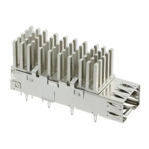 Quality 1367645-5 SFP Cage with Heat Sink Connector Press-Fit Through Hole wholesale