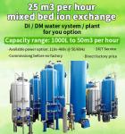 Mixed Bed Deionized Water Systems OLTRMARE Membrane 110V