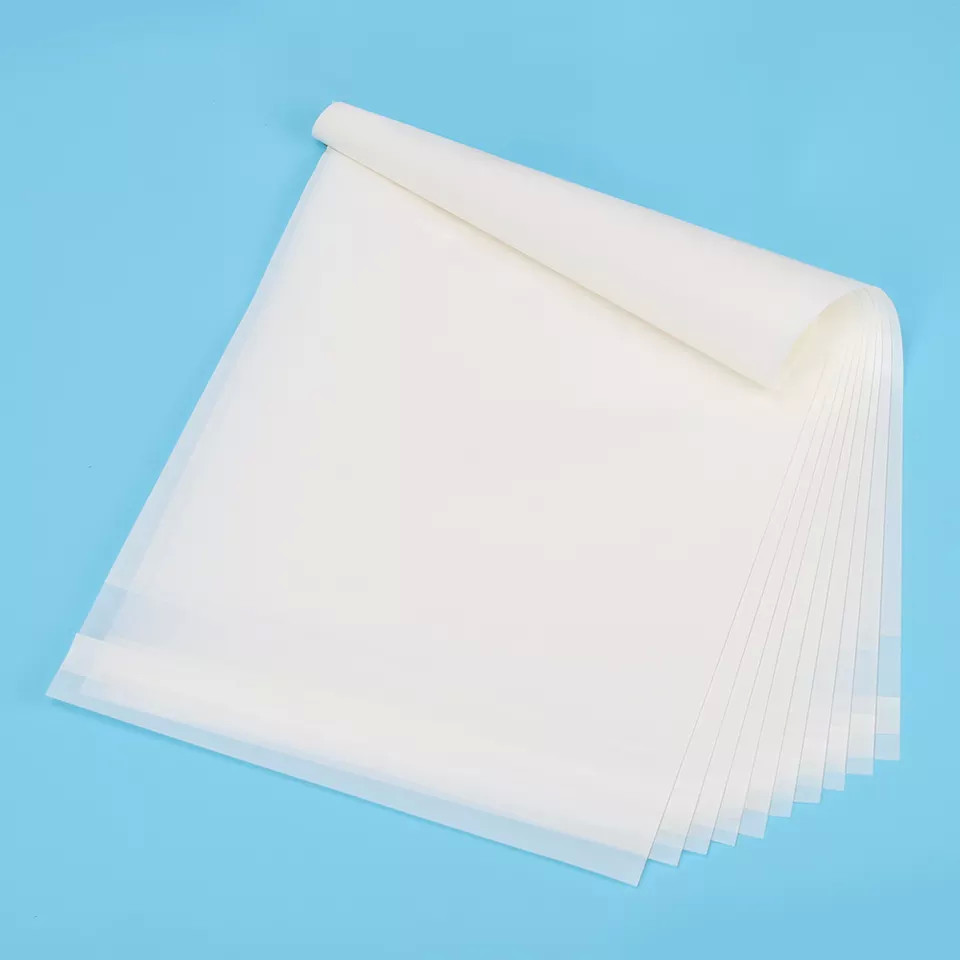 Garment Clear Glassine Paper Bag Non Plastic Gusset For T-Shirt