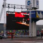 SMD 2727 Outdoor Rental LED Display 38.5W Pixel Pitch 4.81mm 1/13 Scan Mode