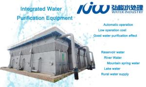 Quality River Water Flocculent Settling Purification Equipment for Rural Areas wholesale