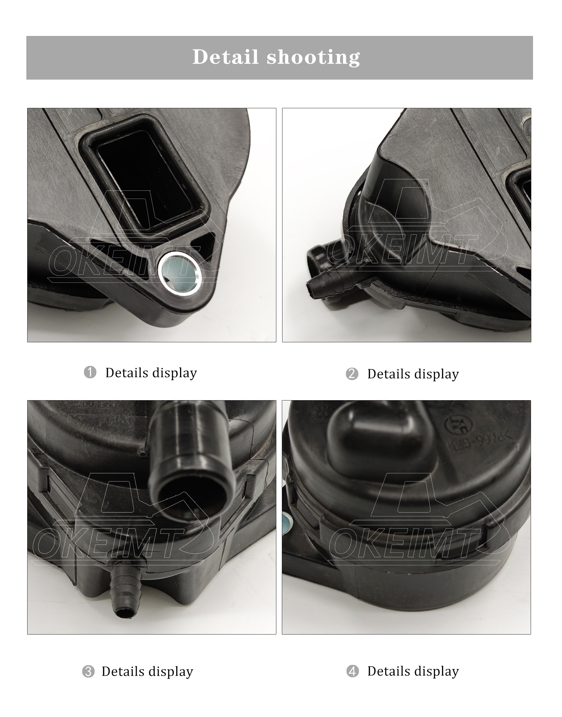 OKEIMT Excavator Engine Parts Air Breather Cap For D7D
