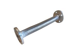 Quality DN150 Style Oil Pipe Metal Flange Connection SS 304 Braided Bellows Flexible Stainless Steel Hose wholesale