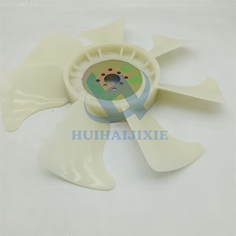 1907774110 Excavator Spare Parts 19077-74110 Engine Fan Blade For D1703 D1803
