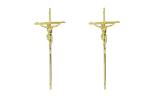 Size 37.5cm*14cm coffin decoration catholic plastic christ crucifixes Ref DP005