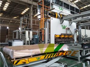 Quality Short Cycle Flooring Furniture Lamination Machine Hot Press 100 Sheets/H Capacity wholesale