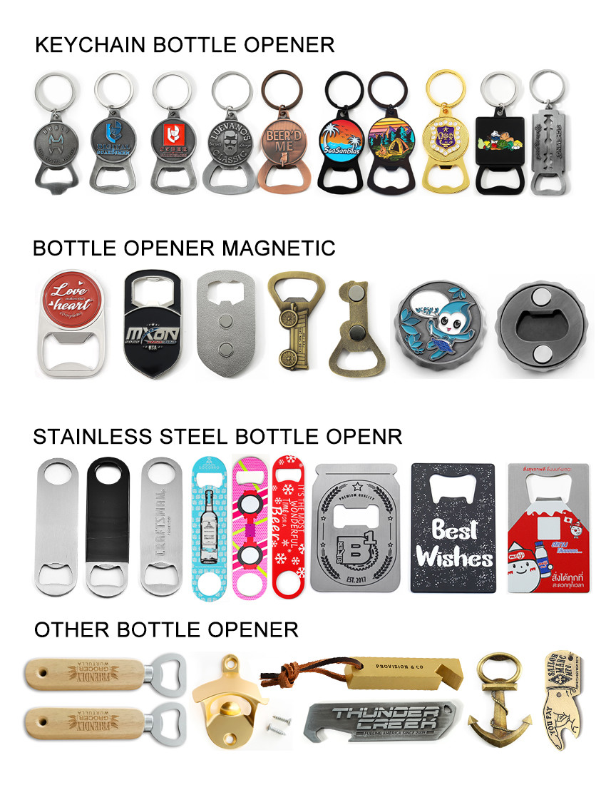 Custom Bottle Opener Key Chain Beer Wine Bottle Opener Keyrings Enamel Keychain Bottle Opener
