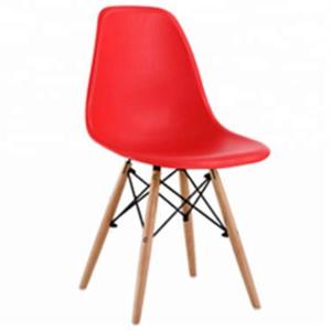 Quality Fracture Resistant Plastic Waiting Room Chairs With Solid Beech Wood Legs wholesale