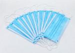 School Disposable Non Woven Antiviral Face Mask Melt Blown Fabric Protective