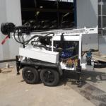 Trailer Mounted Portable Water Well Drilling Rig Machine