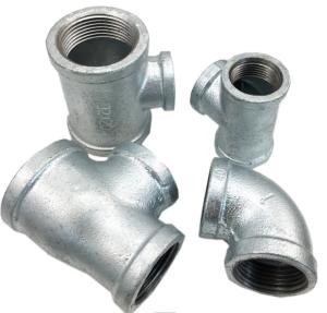 Quality 304 3&quot; 4&quot; 1/2&quot; Stainless Steel Threaded Nipple CF8 CF8M Reducing Fitting Tee wholesale