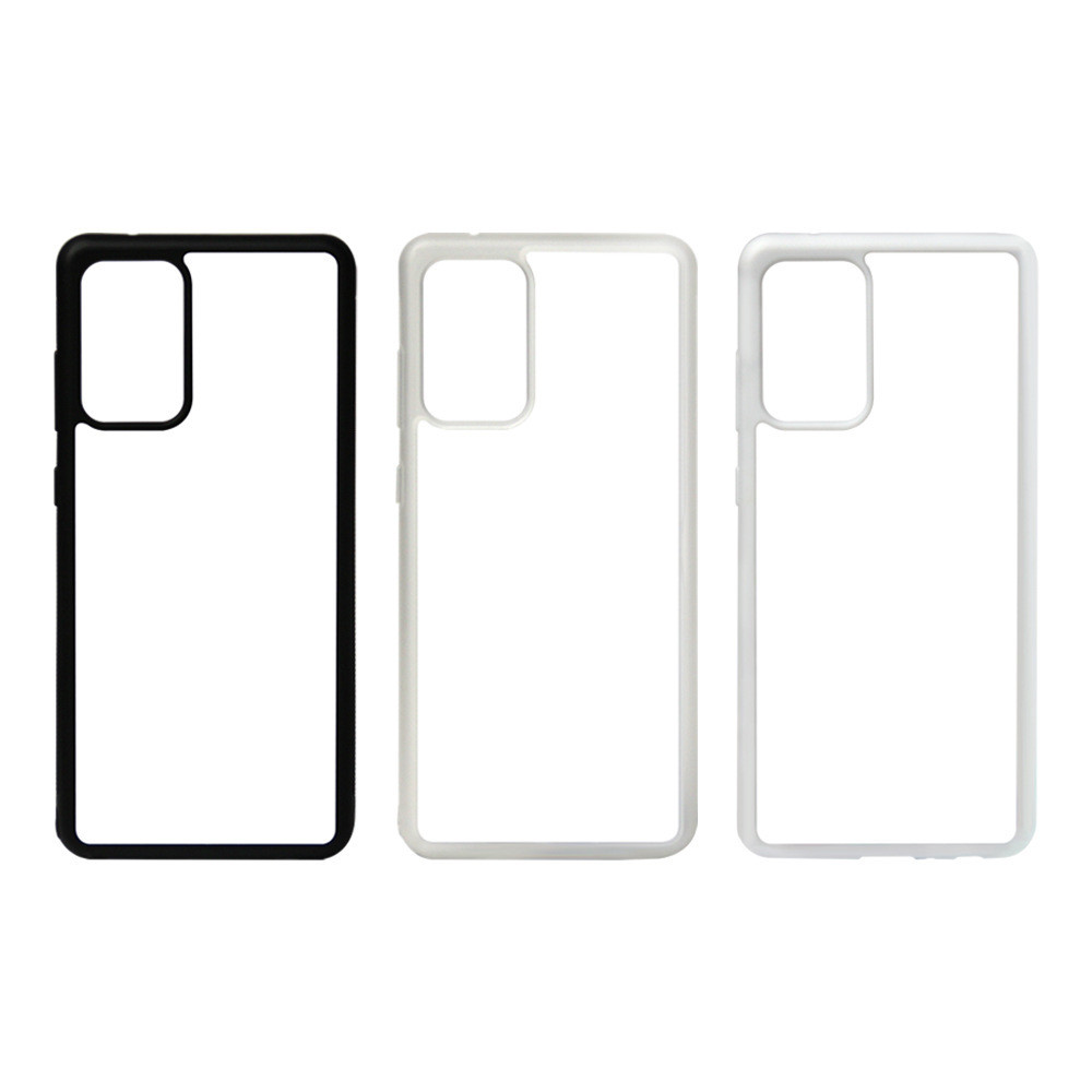 Antislip Side Rubber Sublimation Mobile Phone Cover For Samsung S23 S24 S25 Plus