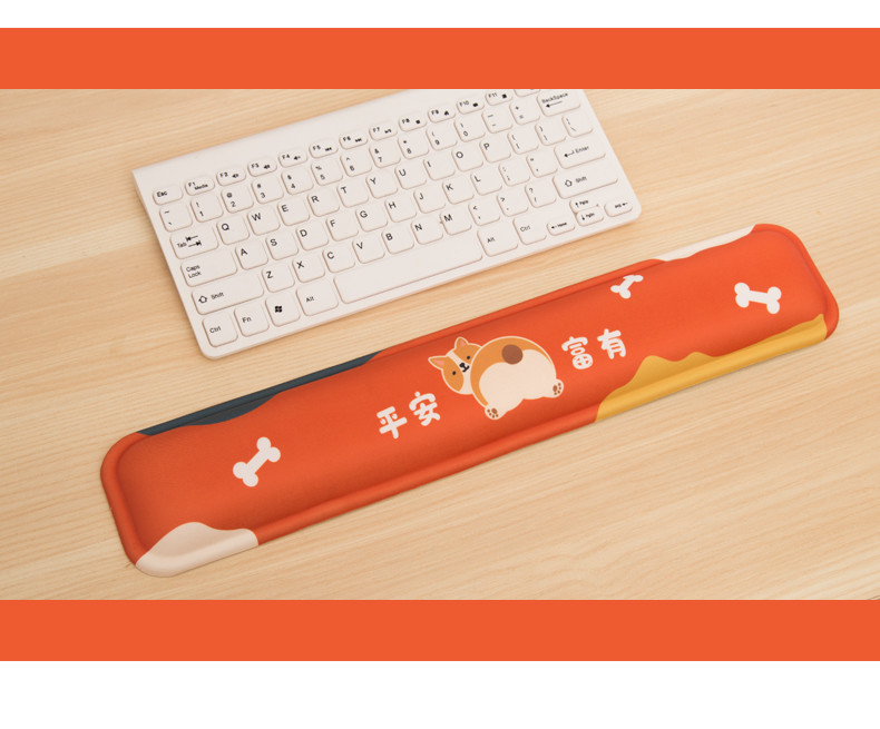 Multicolor Ergonomic Keyboard Rest , Keyboard Wrist Support Pad