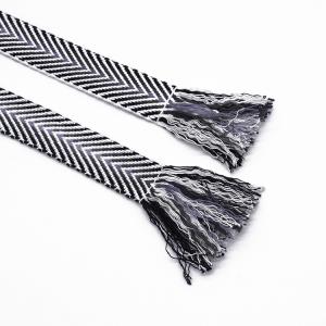 Quality KJ20051 High Tenacity 40mm Gradient Jacquard Ribbon Trim wholesale