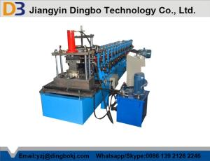 Quality Hydraulic Post Cutting C / Z Purlin Roll Former Equipment With Color Customized wholesale