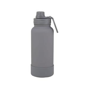 Quality Spill / Leak Proof Portable Coffee Tumbler With Vacuum Insulation Grey wholesale