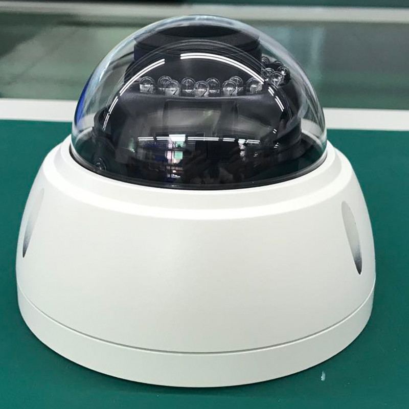 Indoor full metal case POE 5.0MP bullet with 30m IR distance 2.8-12mm motorized lens surveillance CCTV camera